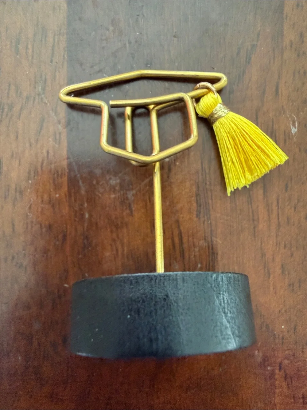 18 Sets Gold Metal Tassel photo holders with Tassel